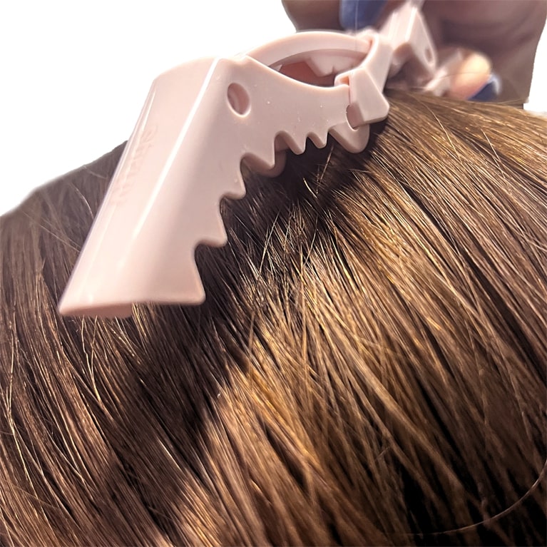 T-Rex hair clips [Pink]