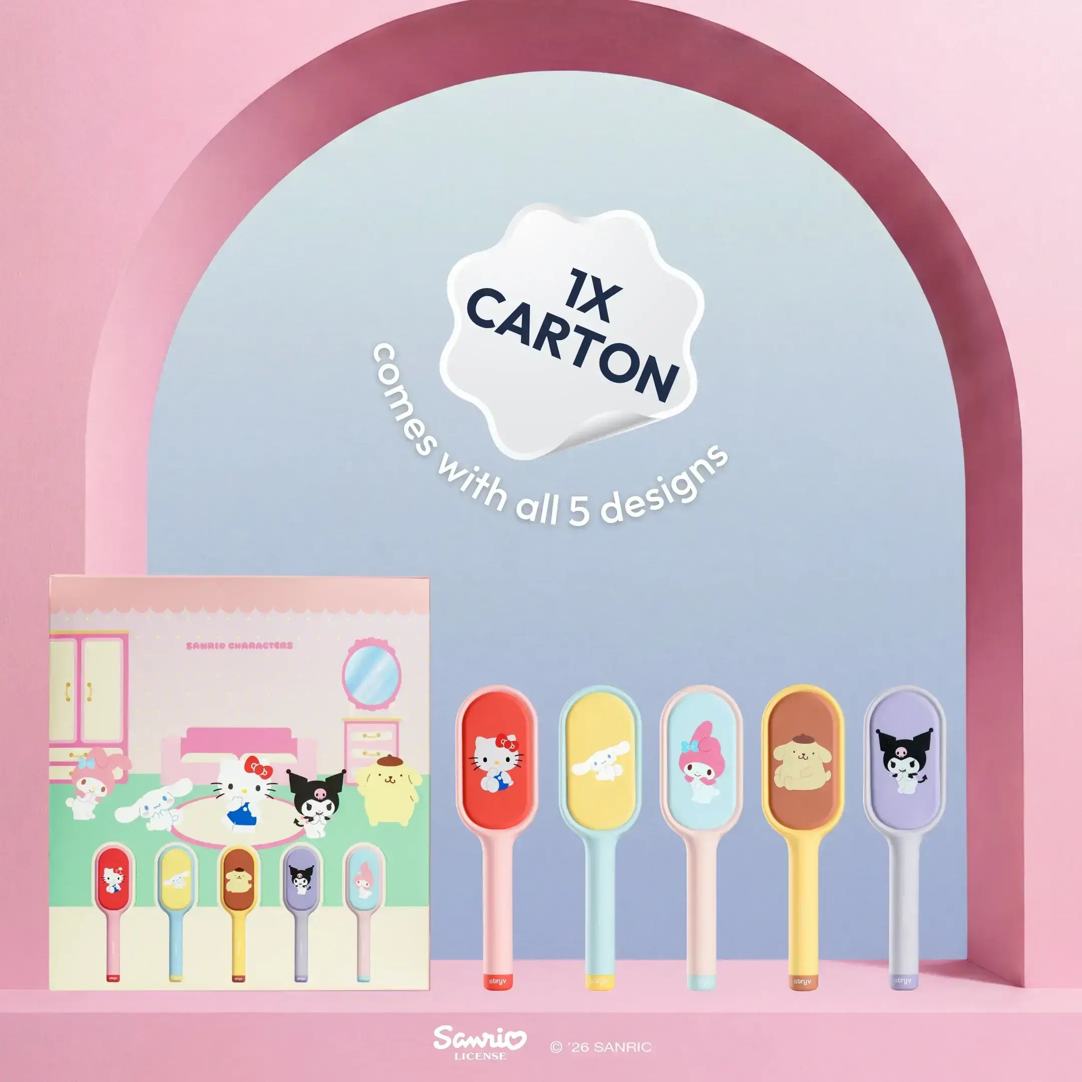 EasyBrush x1 carton (all 5 blind boxes)