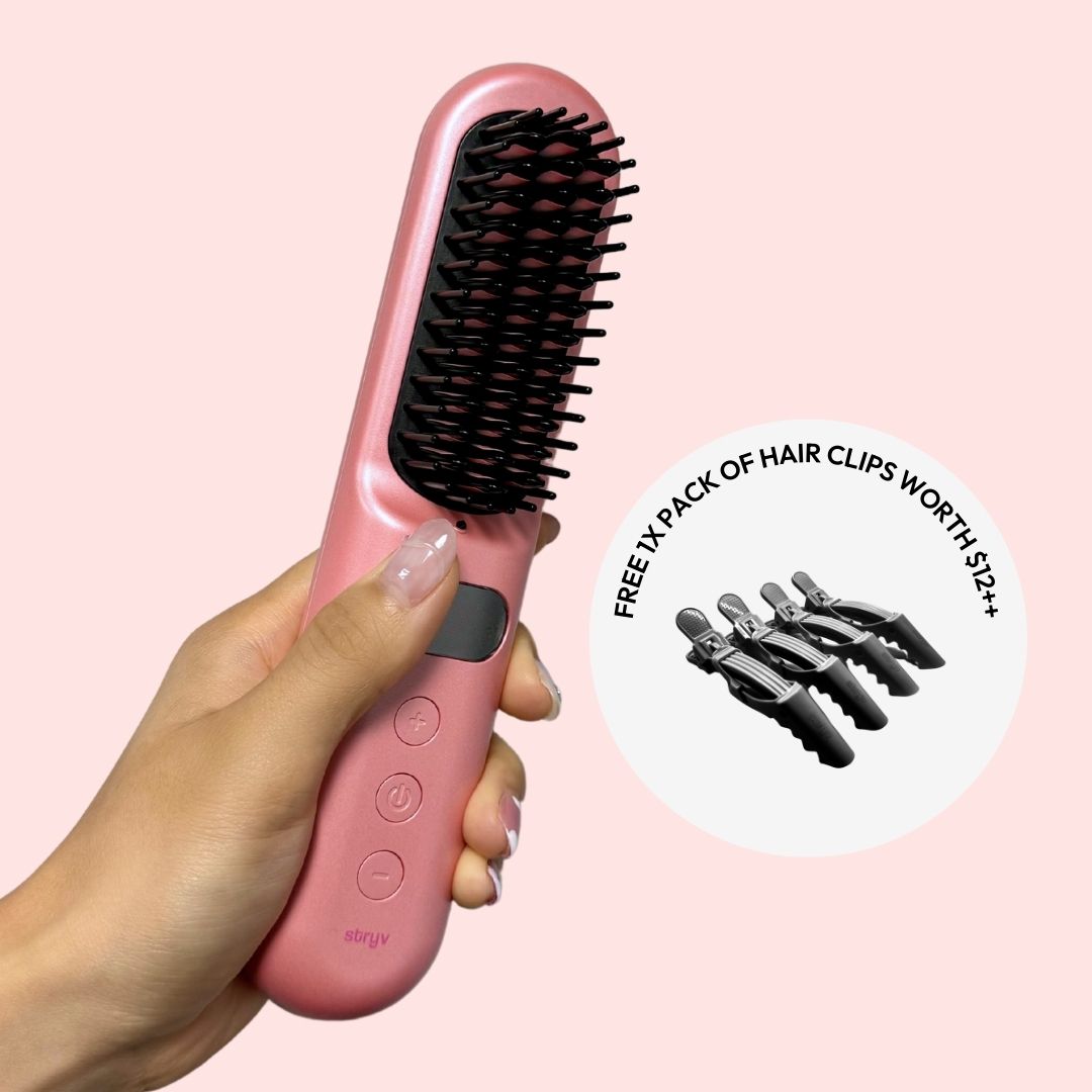 stryv MiniStyler + 1 Pkt of Black TREX Clips