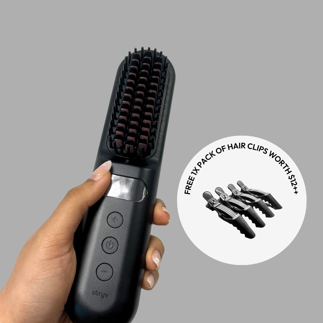 stryv MiniStyler + 1 Pkt of Black TREX Clips