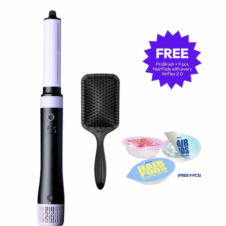 Bundle: AirFlex 2.0 + ProBrush + 9pcs HairPods
