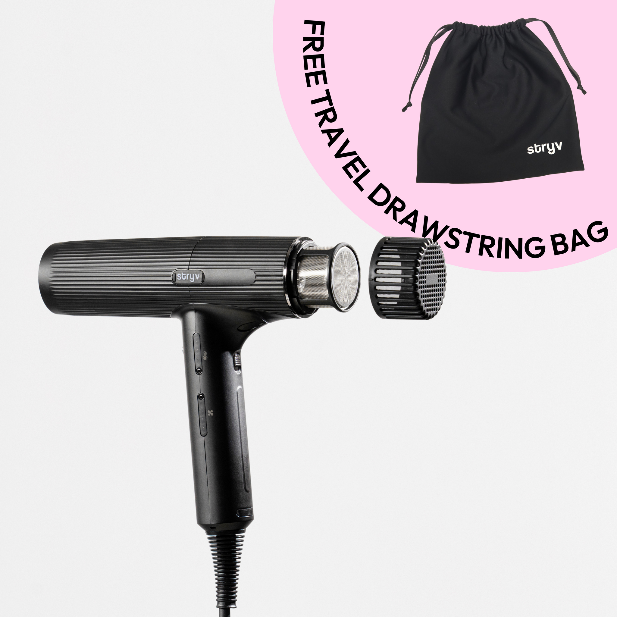 Hair dryer travel on sale bag