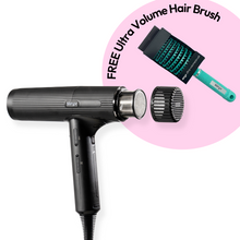将图片加载到图库查看器，Stryv Professional Hair Dryer  + FREE Ultra Volume Brush (Green)

