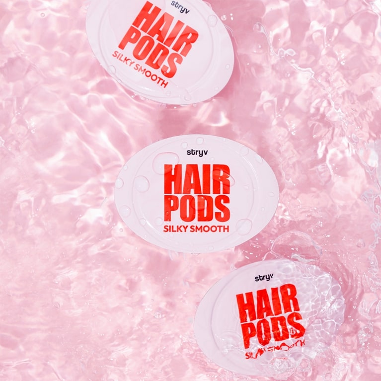 silky smooth hair pods - $19.90 promo