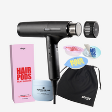 Load image into Gallery viewer, 1 Hairdryer + 1 Mask + 1 Box of Pod + 3 FREE Hair Pods + 1 Travel Bag
